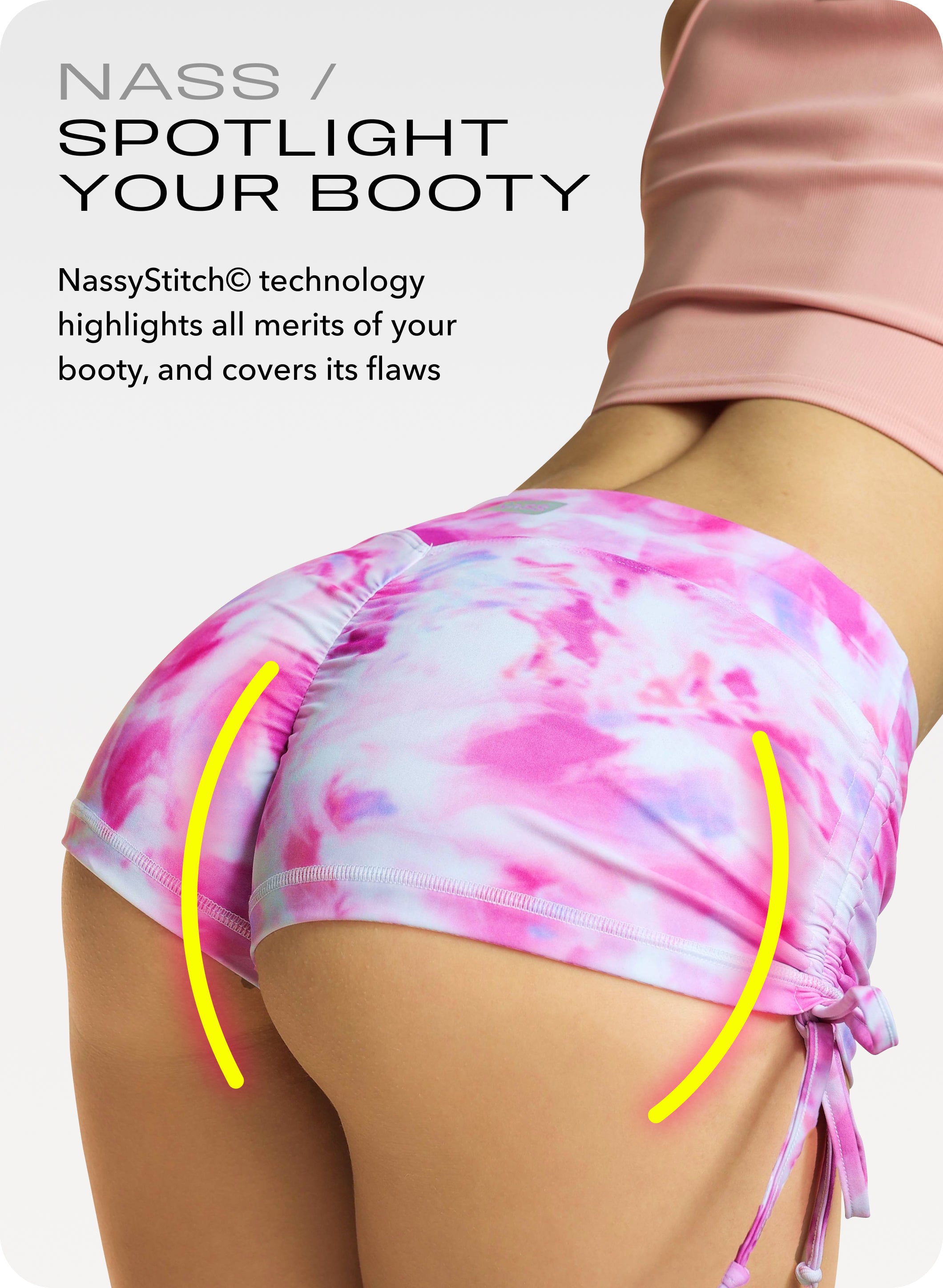 Pinky Zebra Shorts