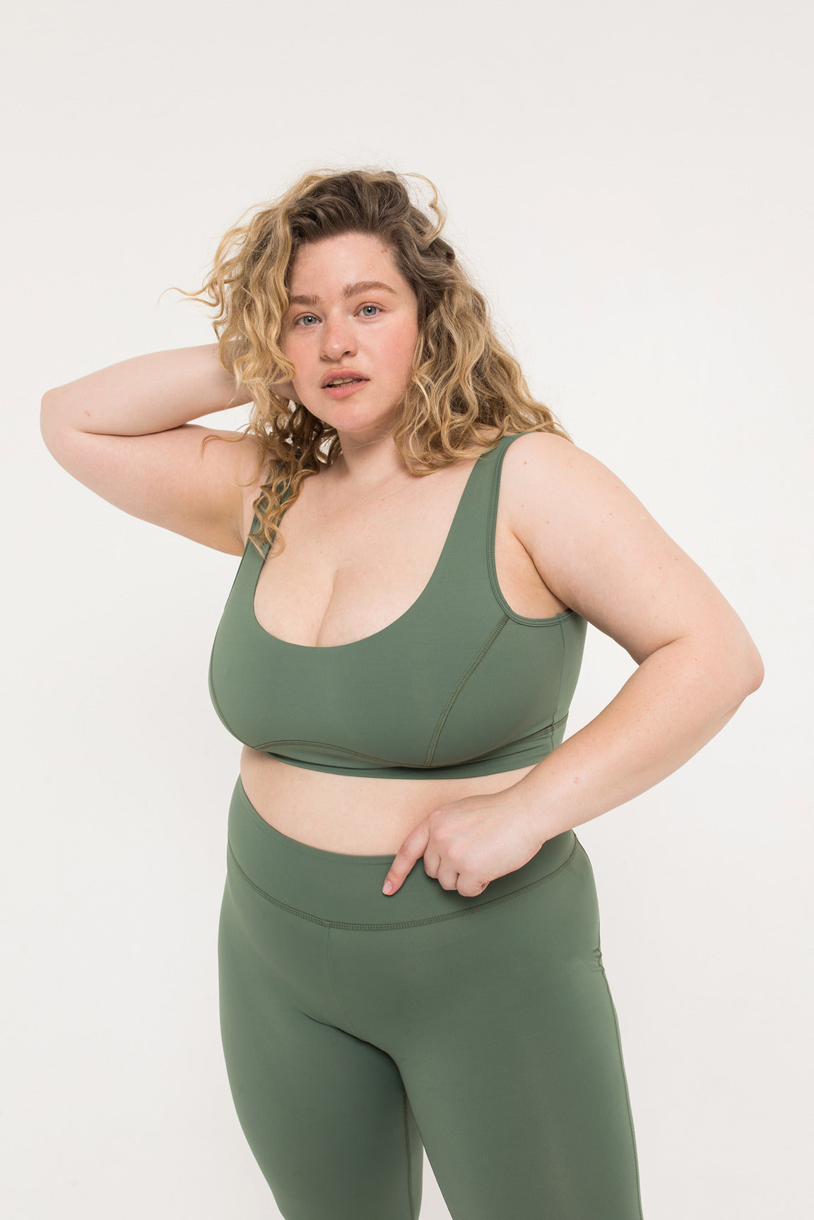 Essential Leggings Khaki