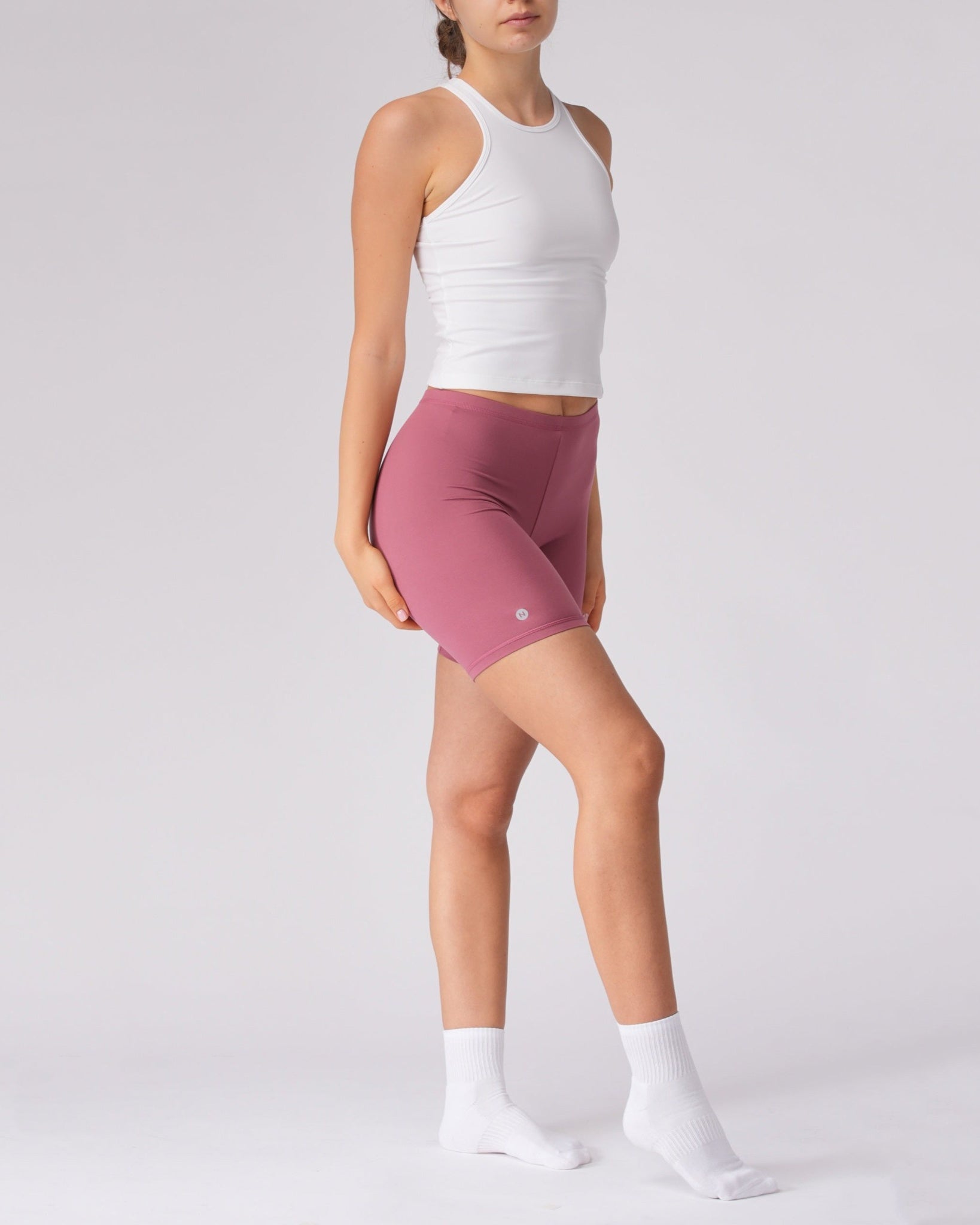 Lounge Long Shorts Mauve