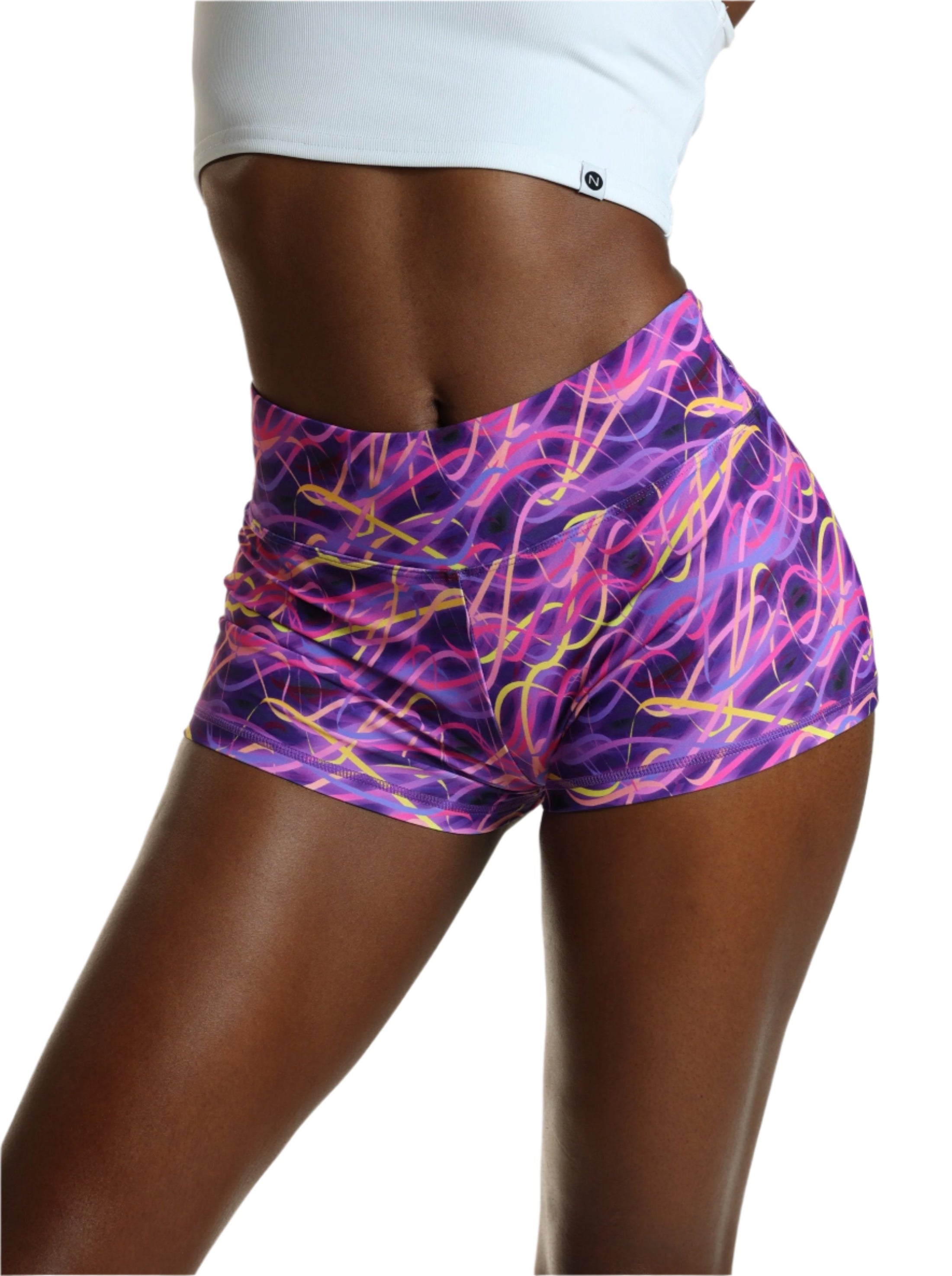 Neon Drift Shorts