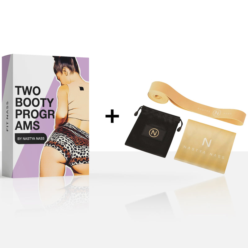 Booty Programs with Stretching Band Set