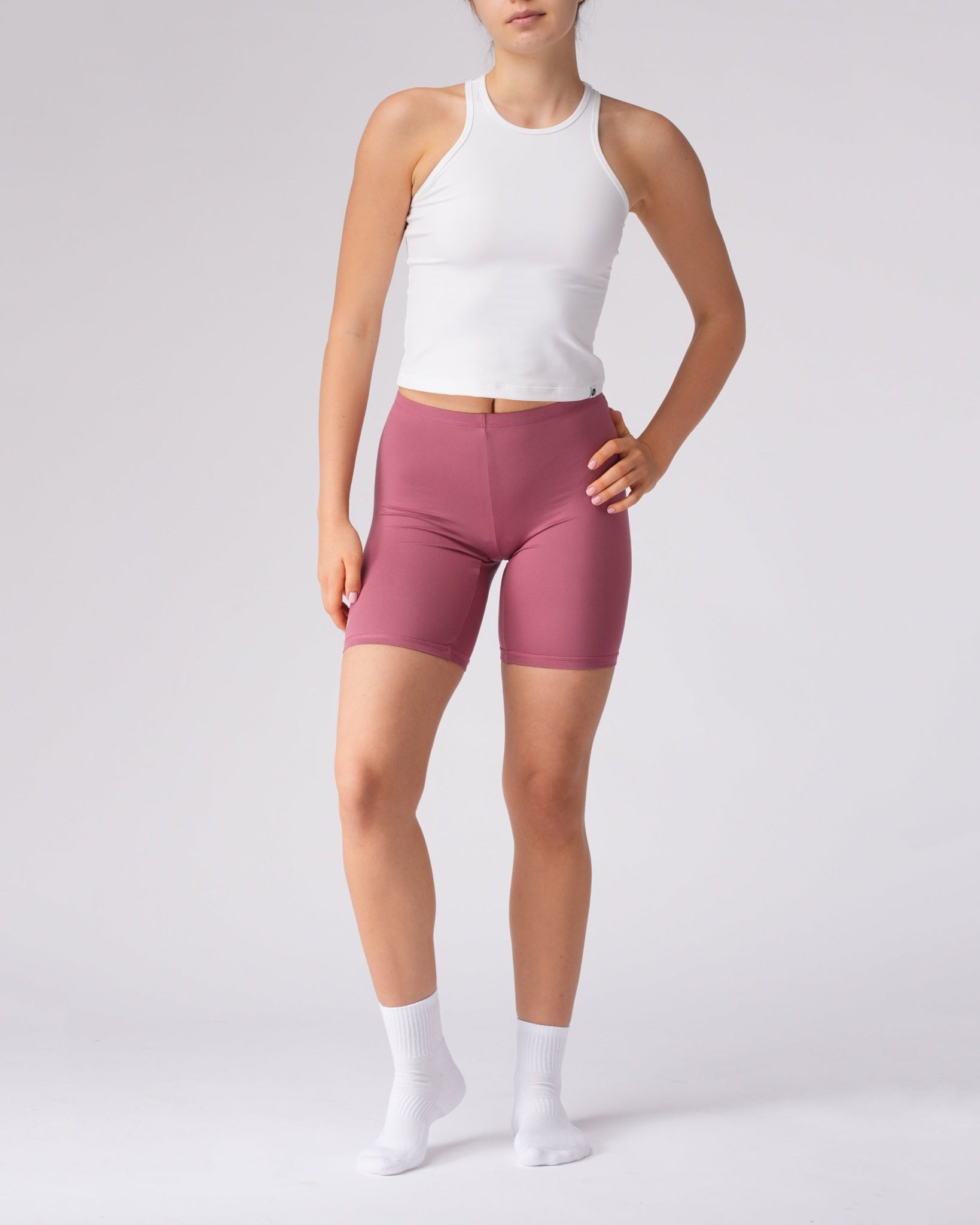 Lounge Long Shorts Mauve