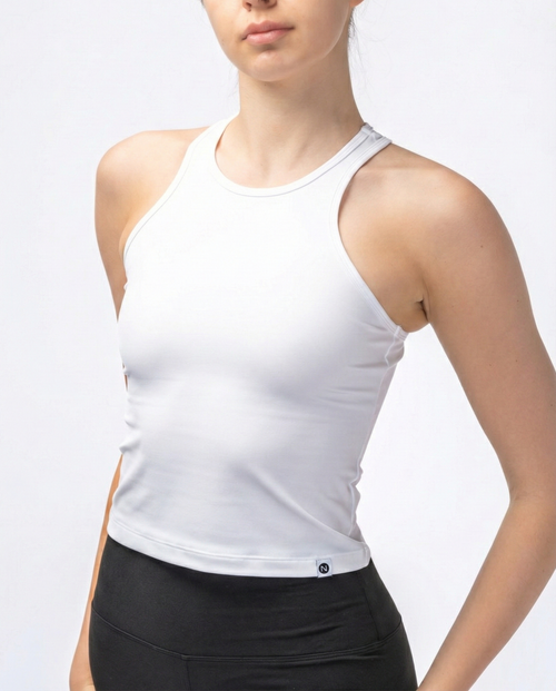 Pearl White Longtop