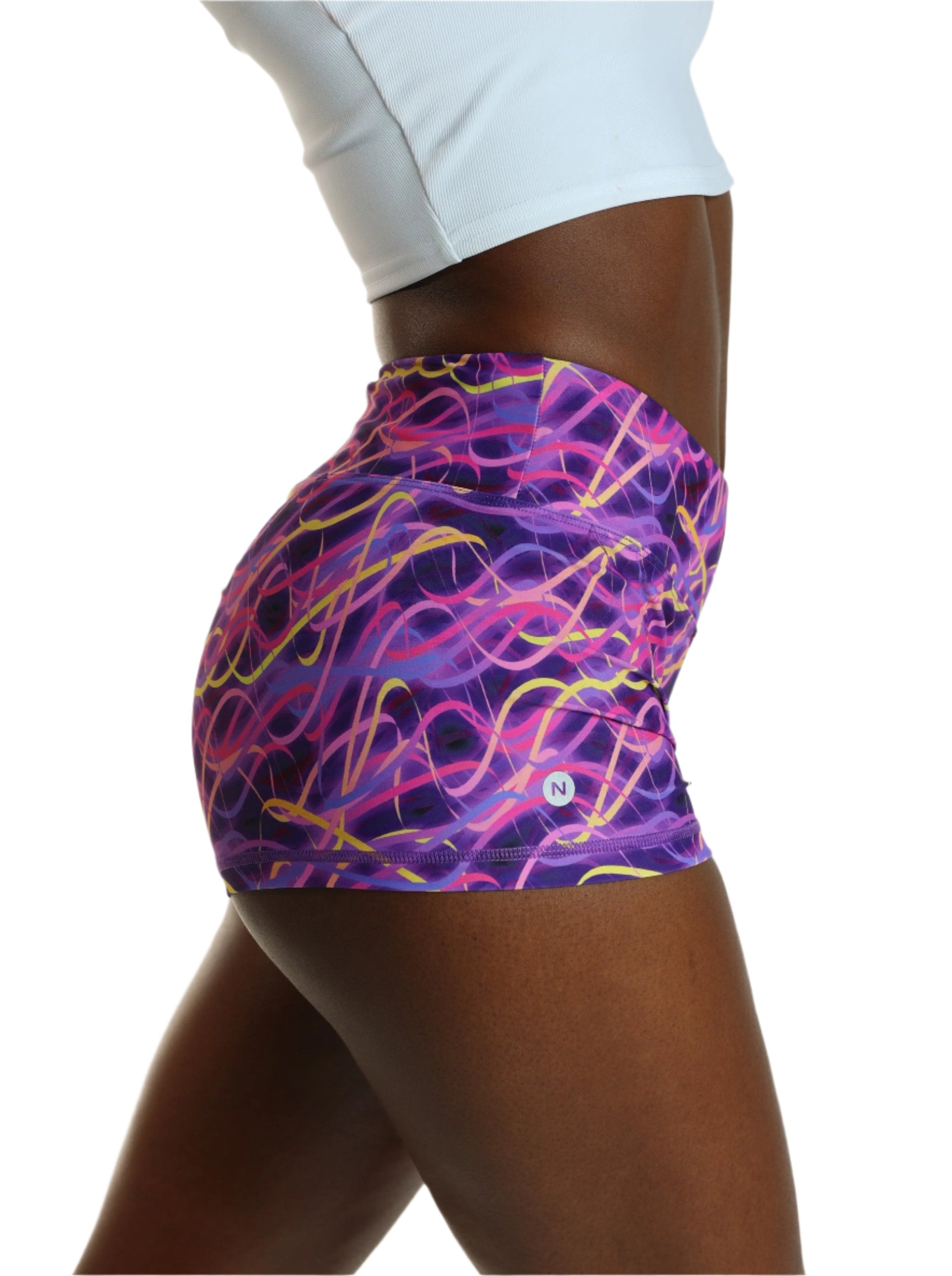 Neon Drift Shorts