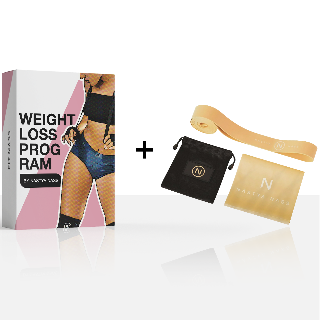 Weight Loss Program with Stretching Band Set