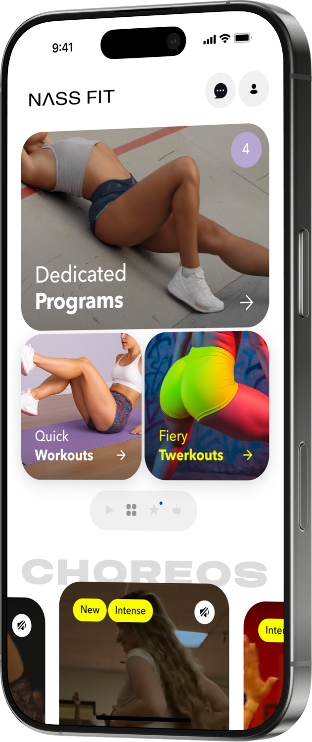 NASS FIT app screen